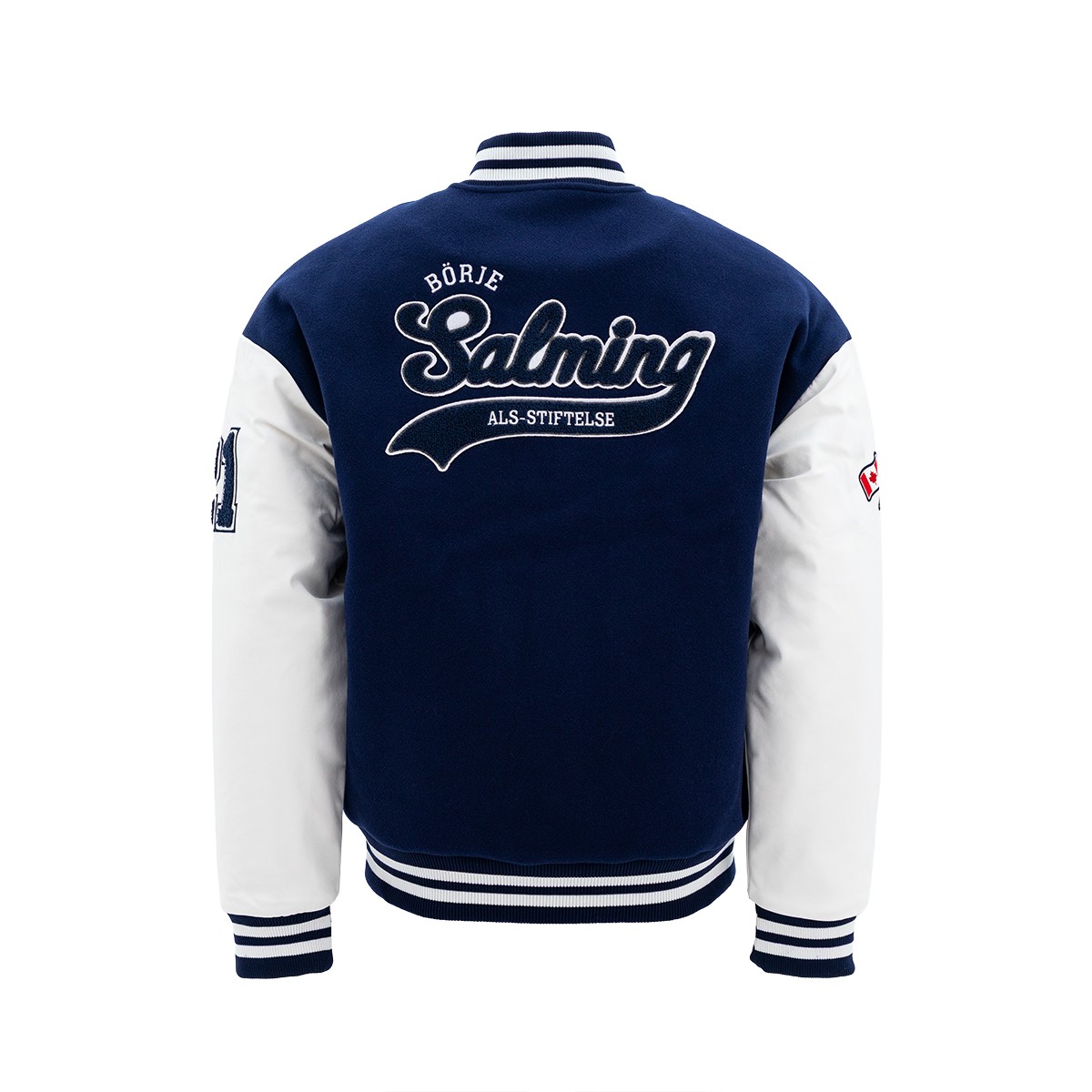 Varsity Jacket Börje Salming ALS-stiftelse Navy & White