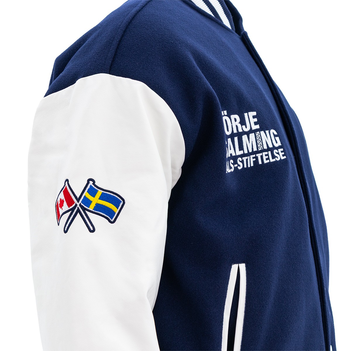 Varsity Jacket Börje Salming ALS-stiftelse Navy & White