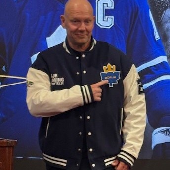 Varsity Jacket Börje Salming ALS-stiftelse Navy & White