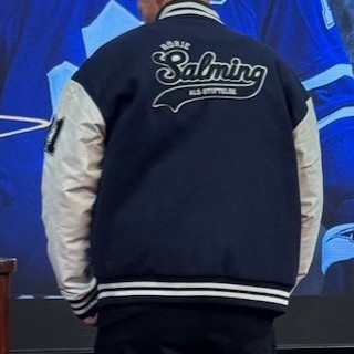 Varsity Jacket Börje Salming ALS-stiftelse Navy & White