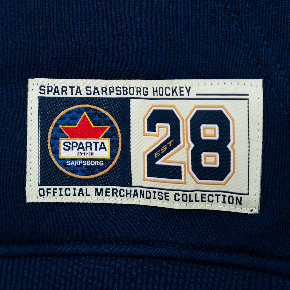 Hoodie Sparta Hockey Navy