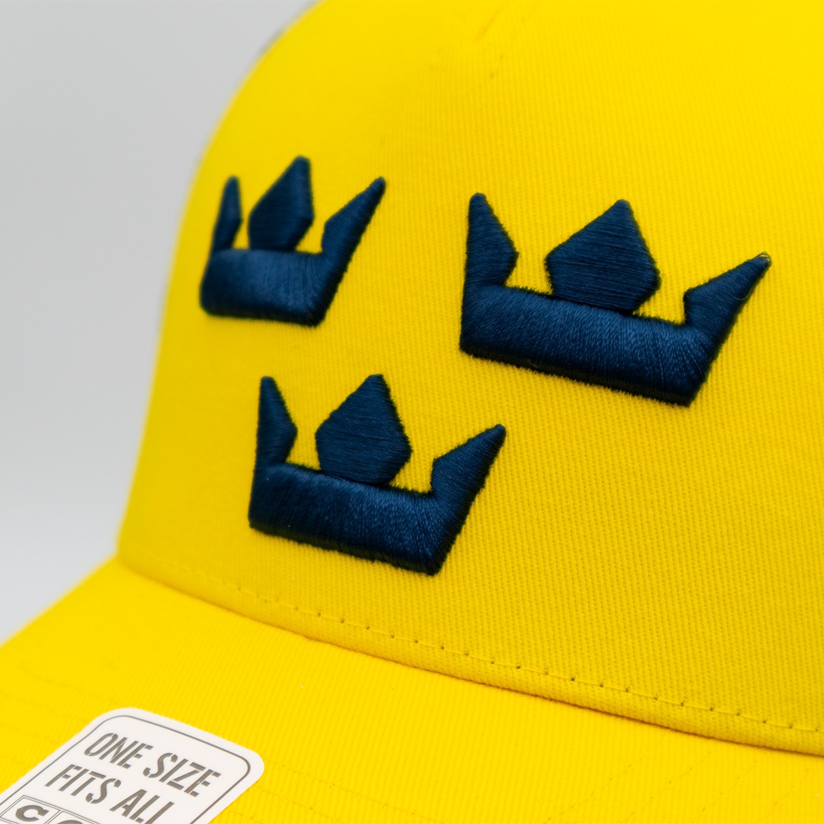 CCM Trucker Cap Tre Kronor Yellow & Navy