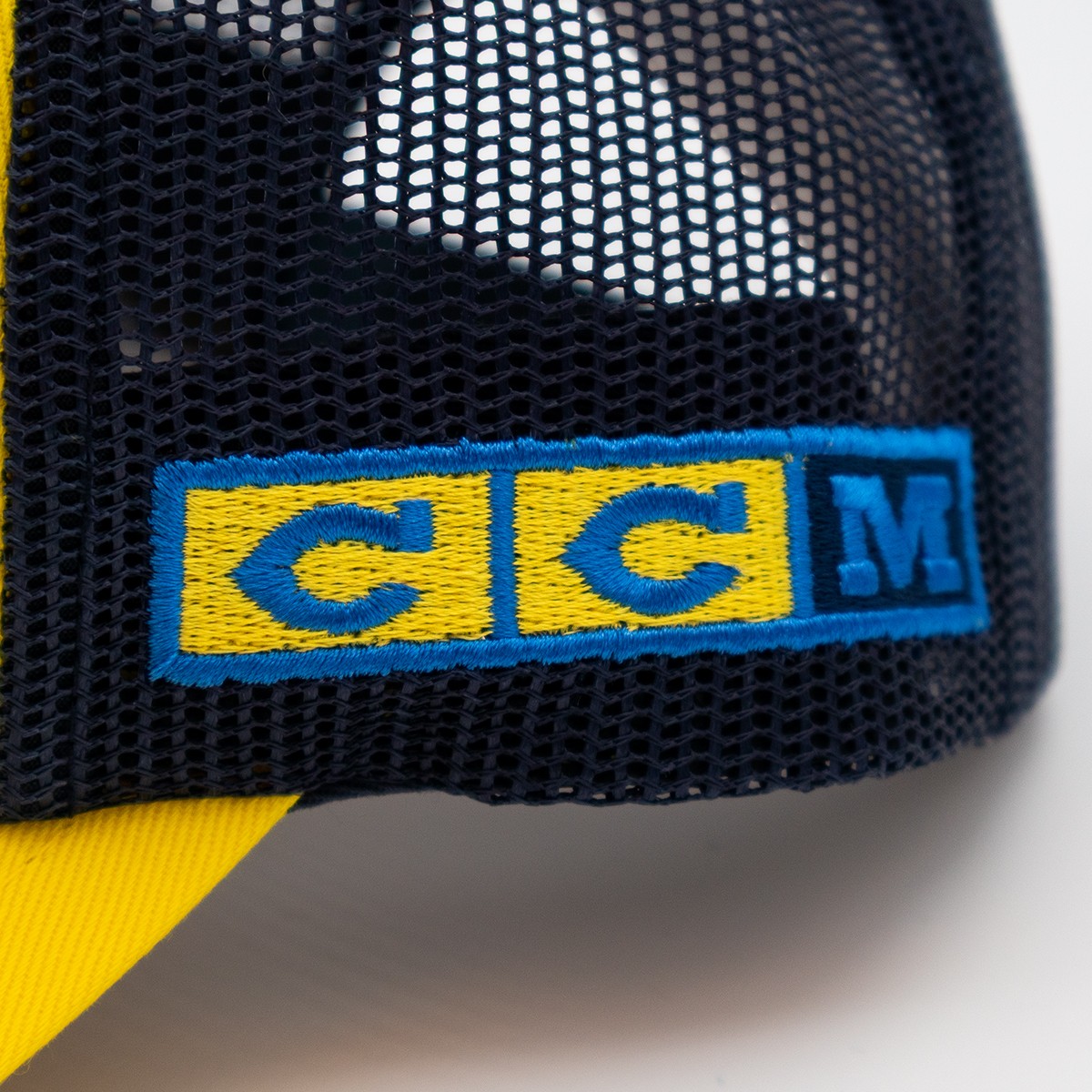 CCM Trucker Cap Tre Kronor Yellow & Navy