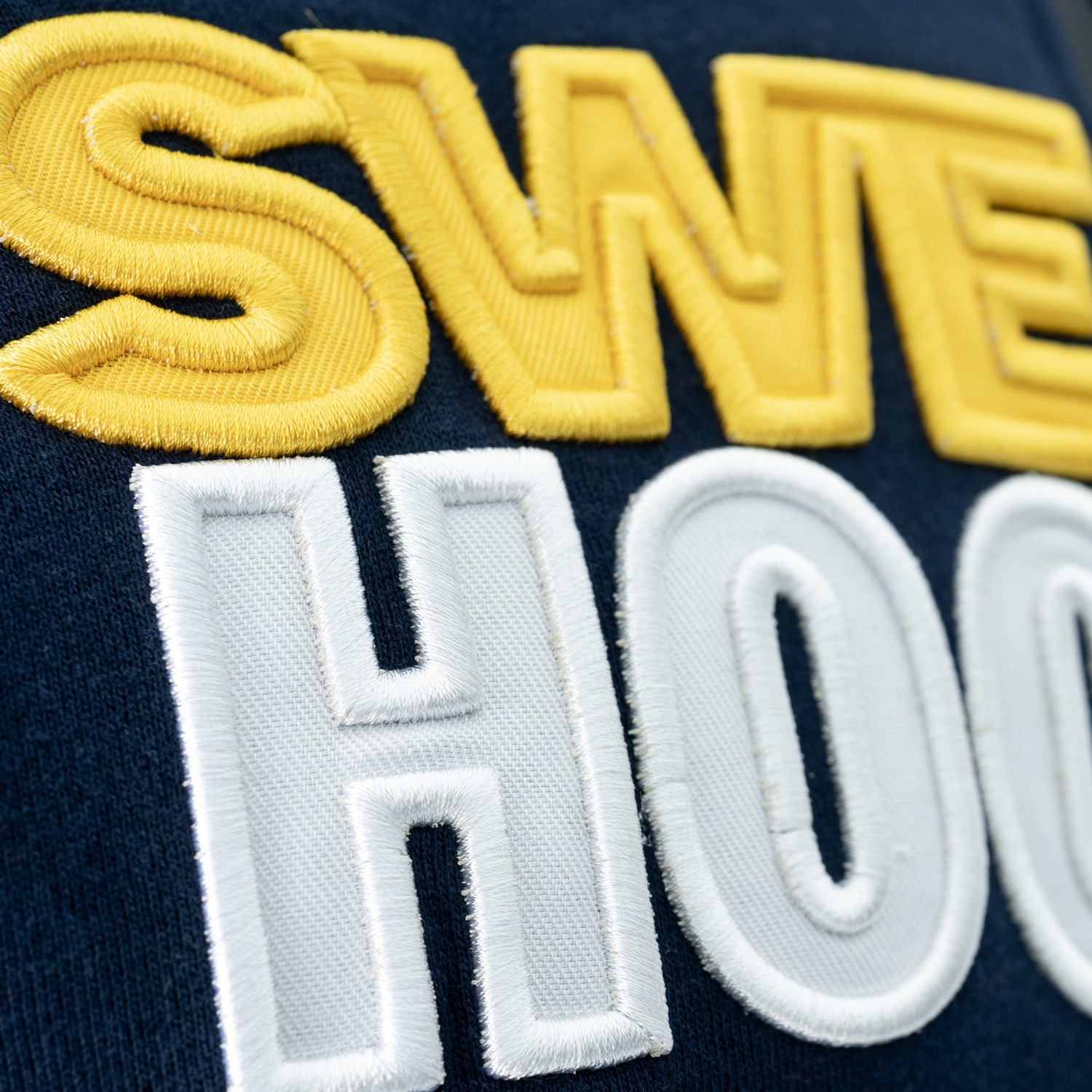 Zip Hood Sweden Hockey Marinblå