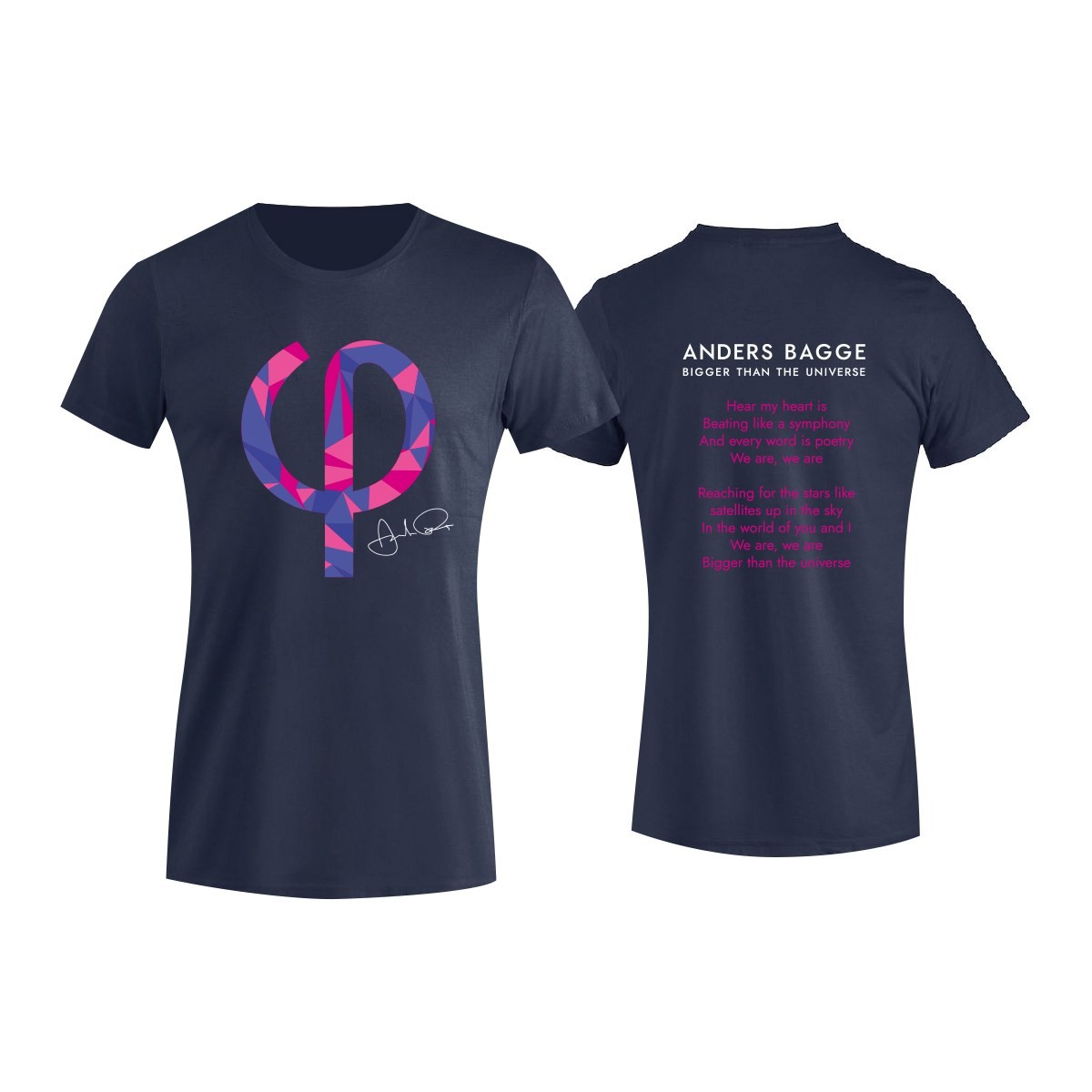 T-Shirt Dam Marin Marinblå/Navy Blue