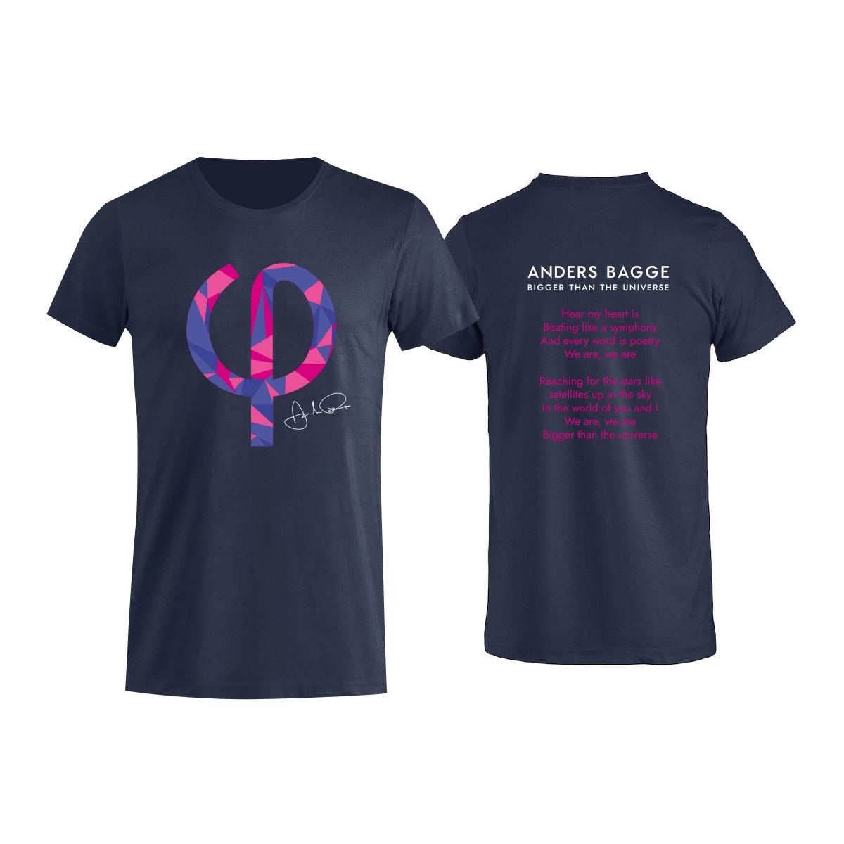 T-Shirt Barn Marin Marinblå/Navy Blue
