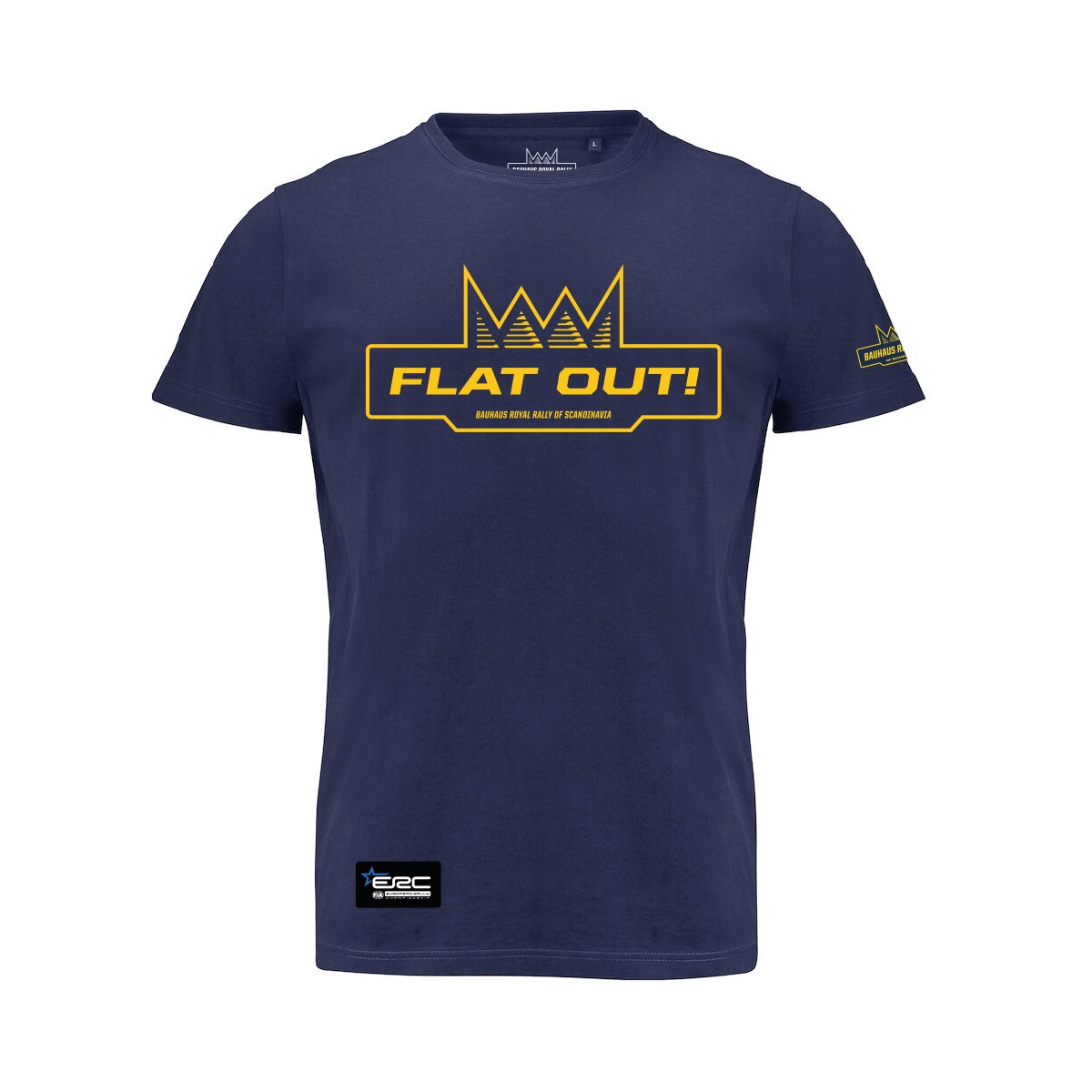 T-shirt Navy Blue - Flat Out!