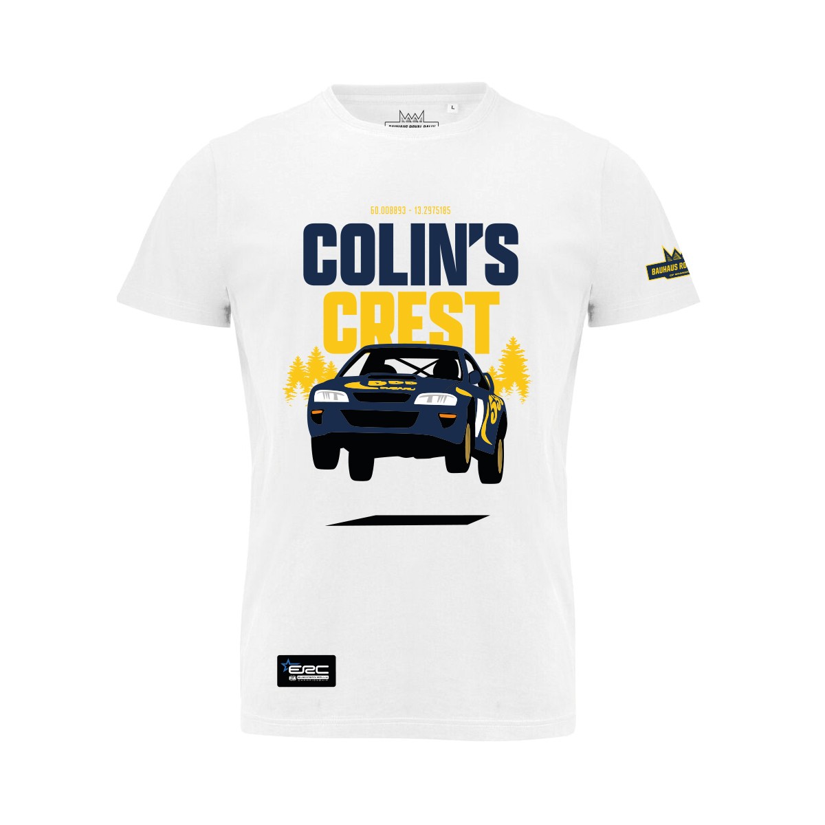 T-shirt White - Colin´s Crest