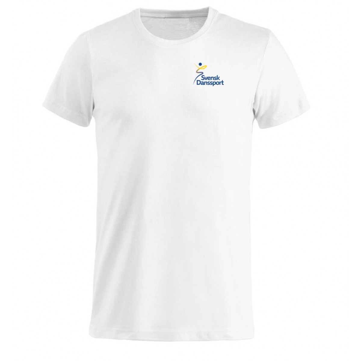 T-Shirt Bomull Herr Vit Vit/White