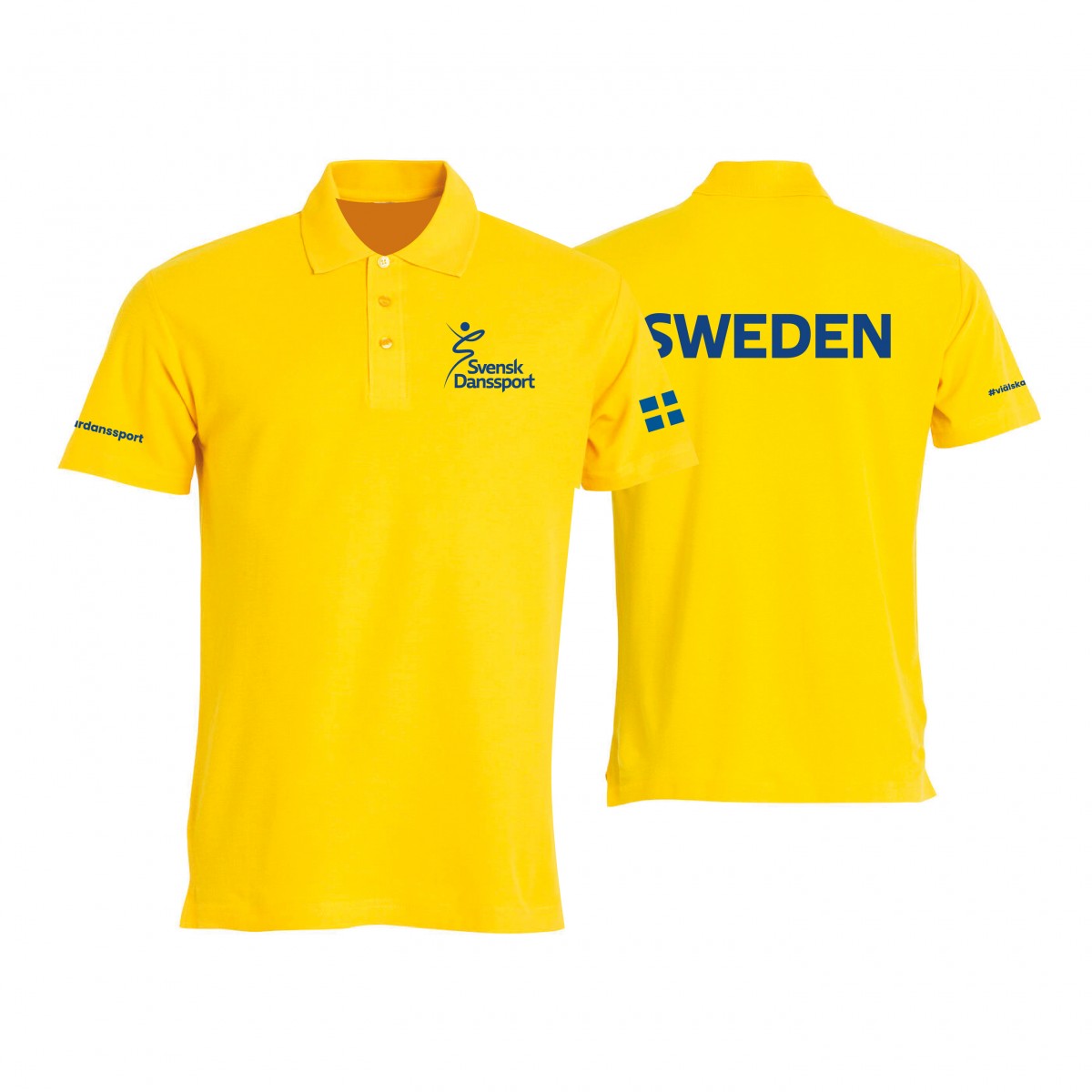 Piké Gul Unisex 