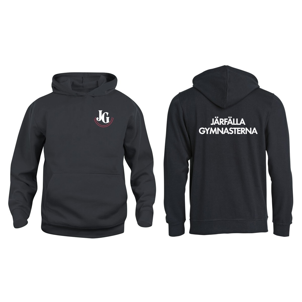 Hoodie Junior, Svart