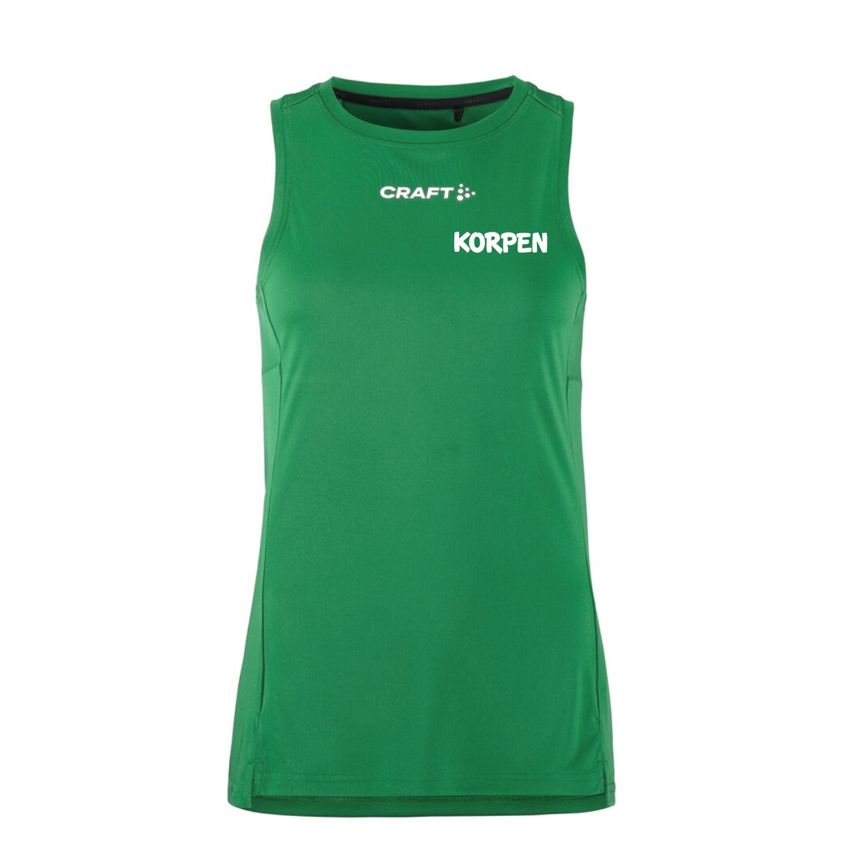 Rush 2.0 Singlet Dam Grön