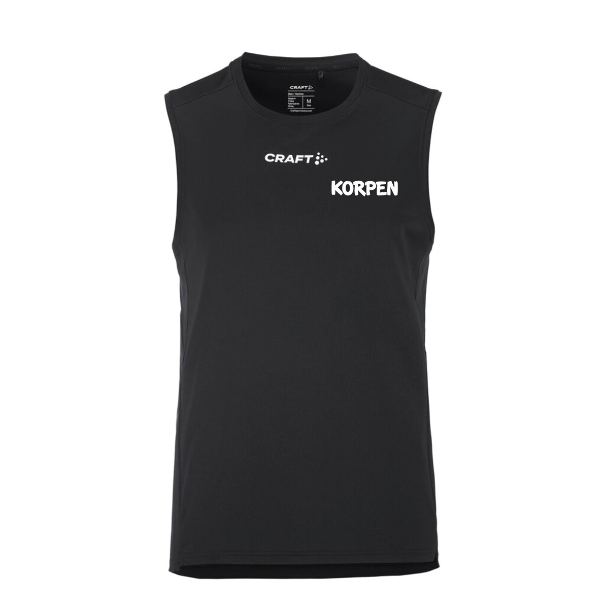 Rush 2.0 Singlet M Svart