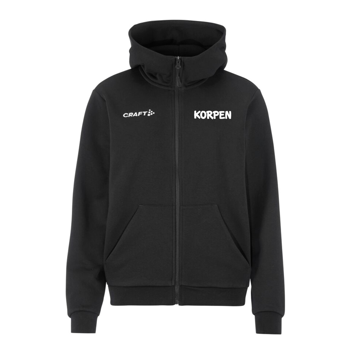 Community 2.0 Logo FZ Hoodie Dam Svart