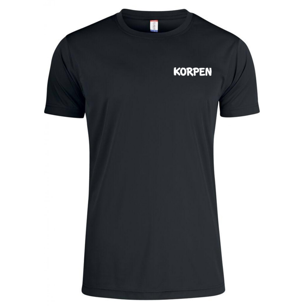 Active T-shirt Herr Svart