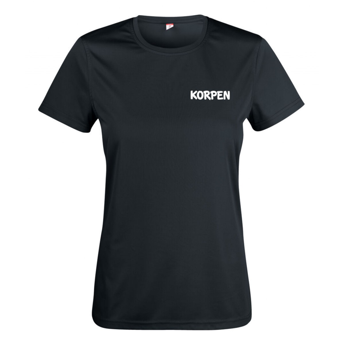 Active T-shirt Dam Svart