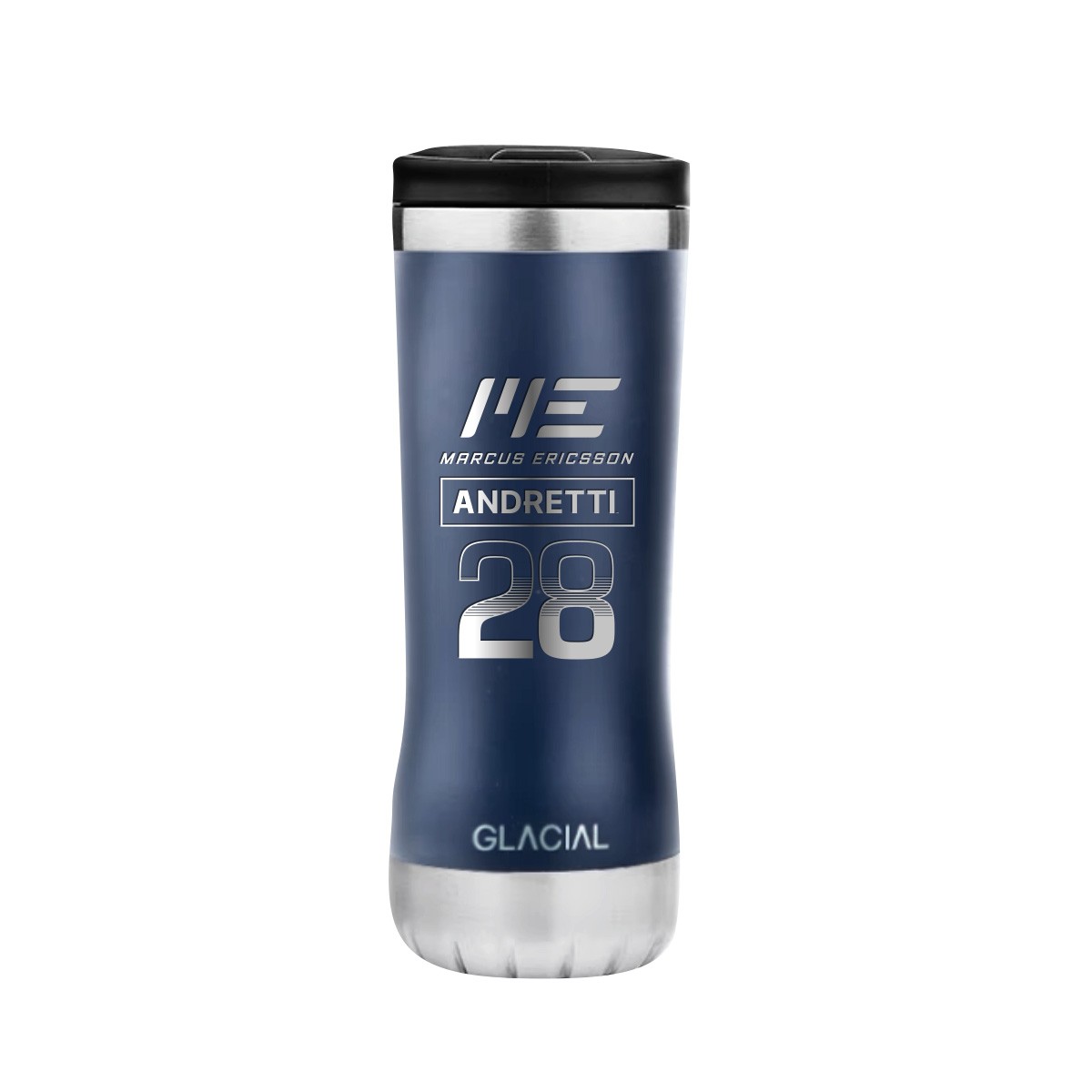 Marcus Ericsson - Stainless Steel Thermo Coffee Mug ME-Andretti-28 Navy