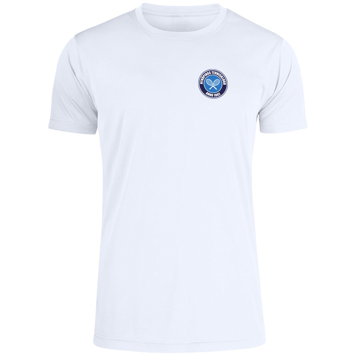 T-shirt Herr, Vit