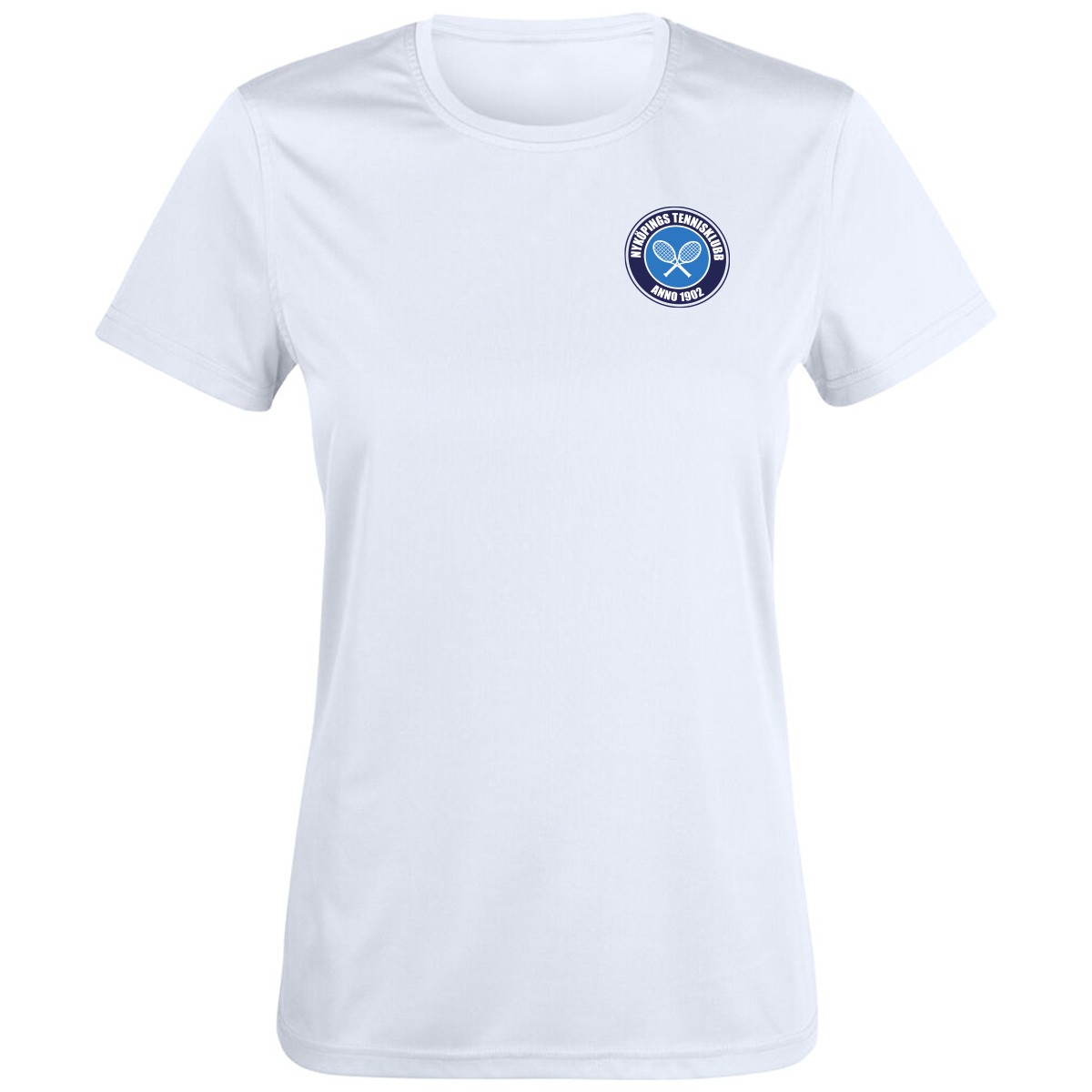 T-shirt Dam, Vit