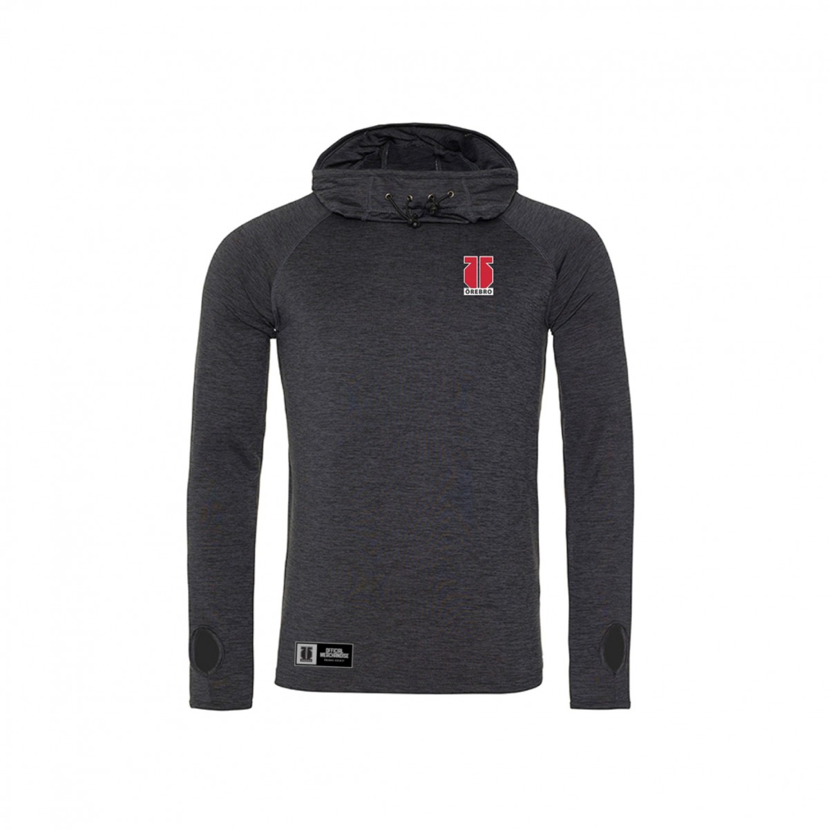 Hood Träning Gråmelerad Unisex