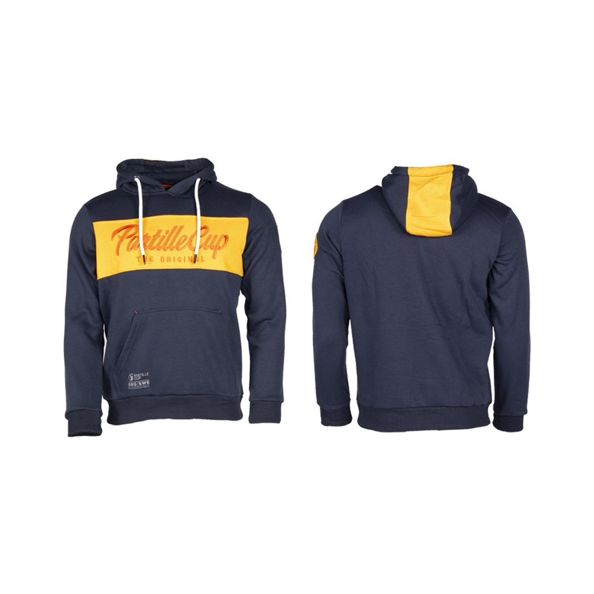 Hoodie Partille Cup Navy & Yellow