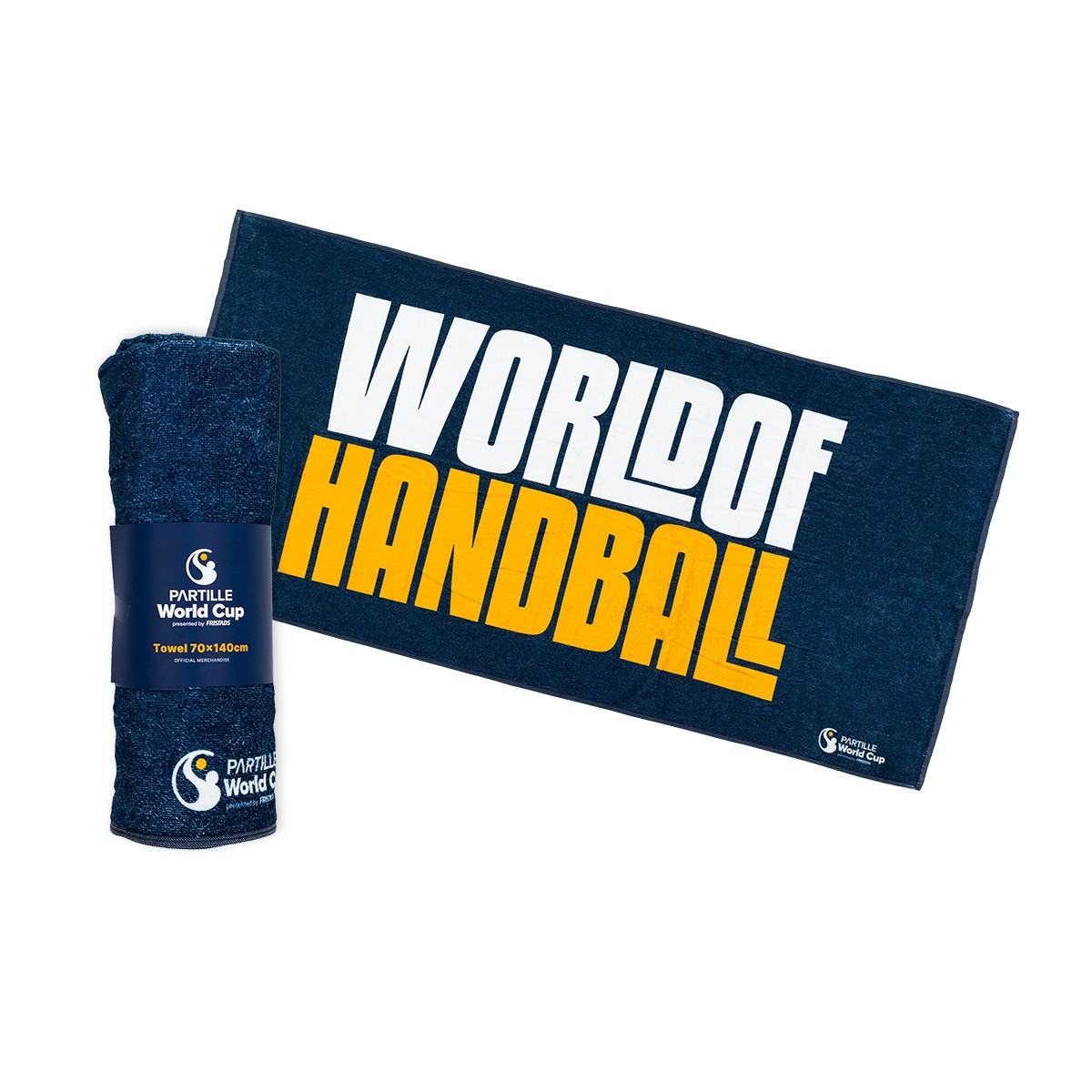 Handball Players Shower Towel Navy