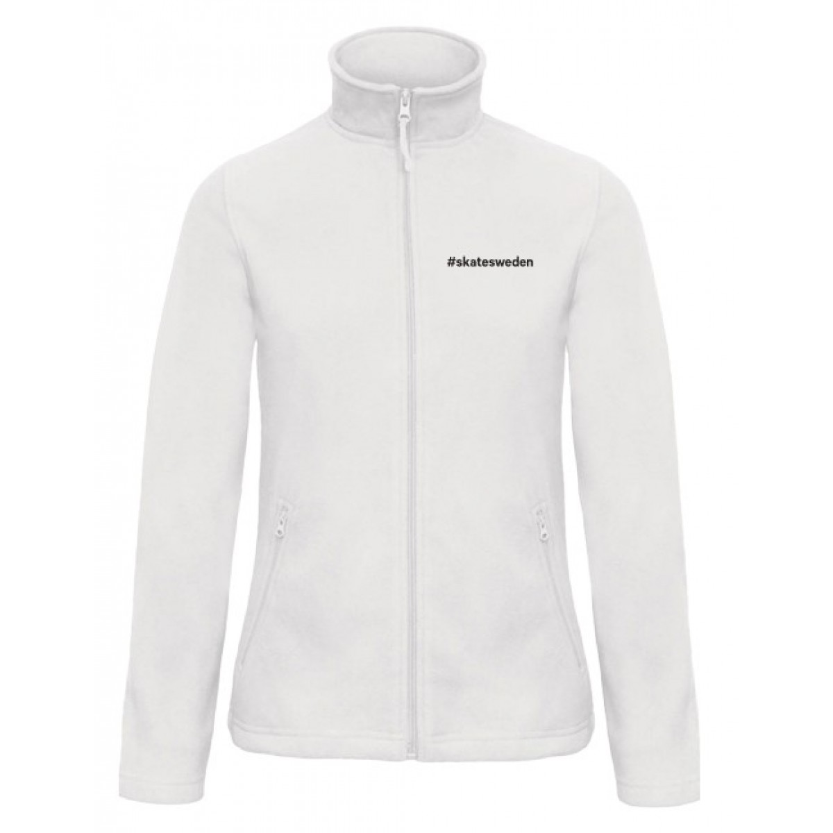 Fleecetröja Dam Vit