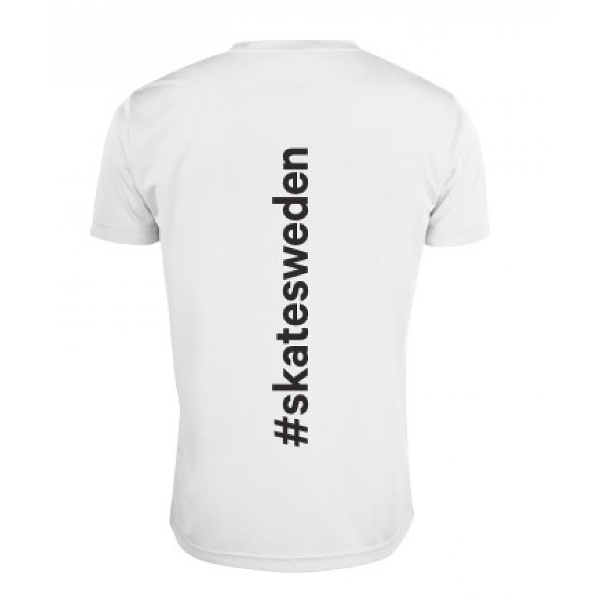 Funktions T-Shirt Vit Herr
