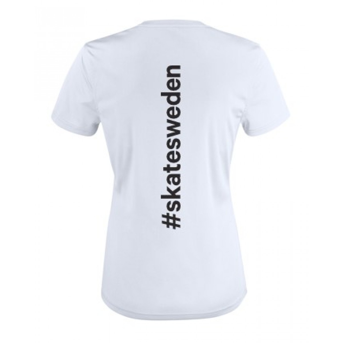 Funktions T-Shirt Vit Dam