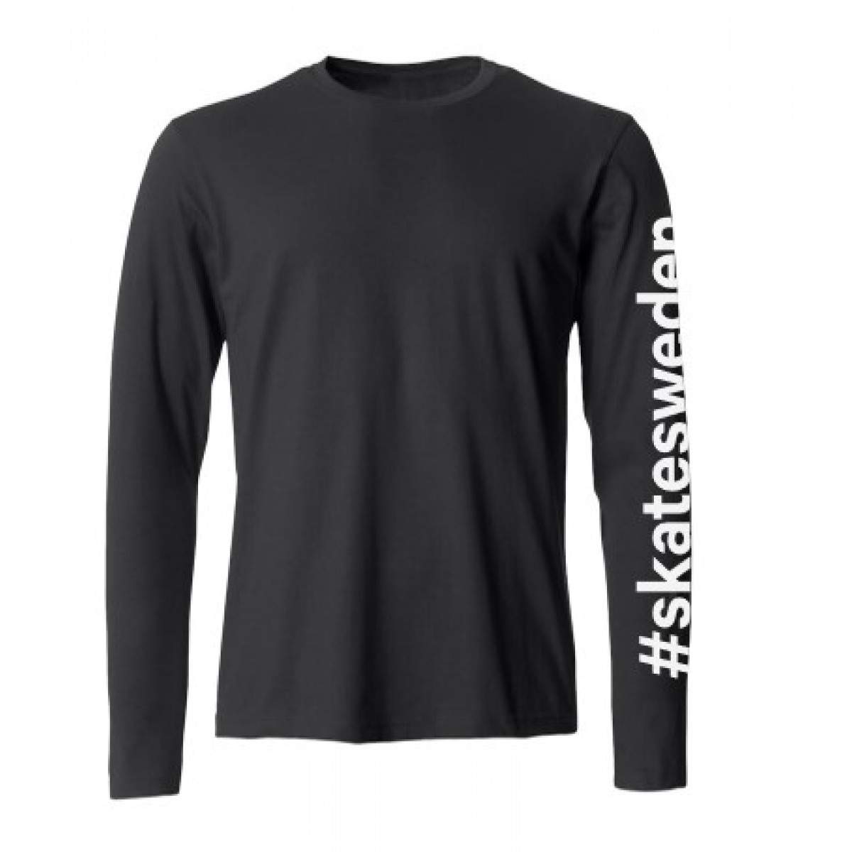 Långärmad T-Shirt Svart Herr
