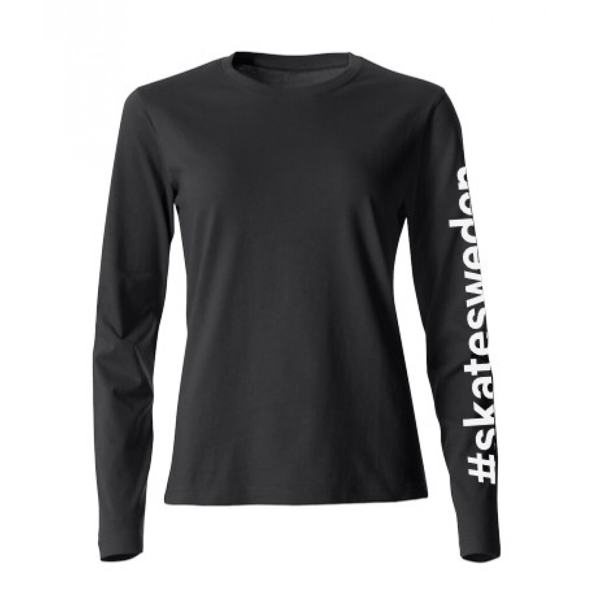 Långärmad T-Shirt Svart Dam