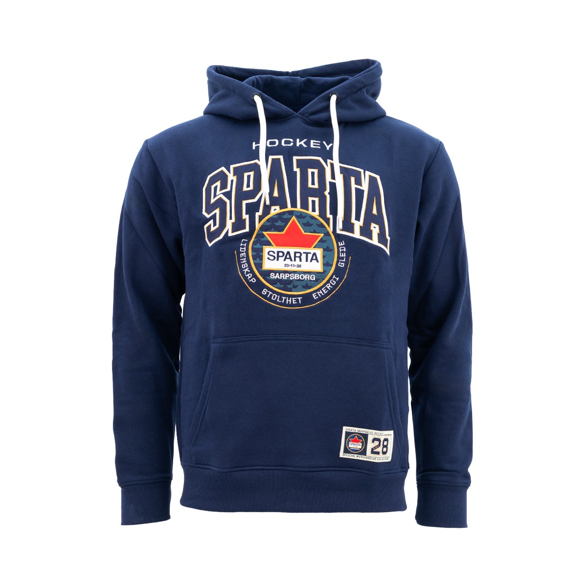 Hoodie Sparta Hockey Navy