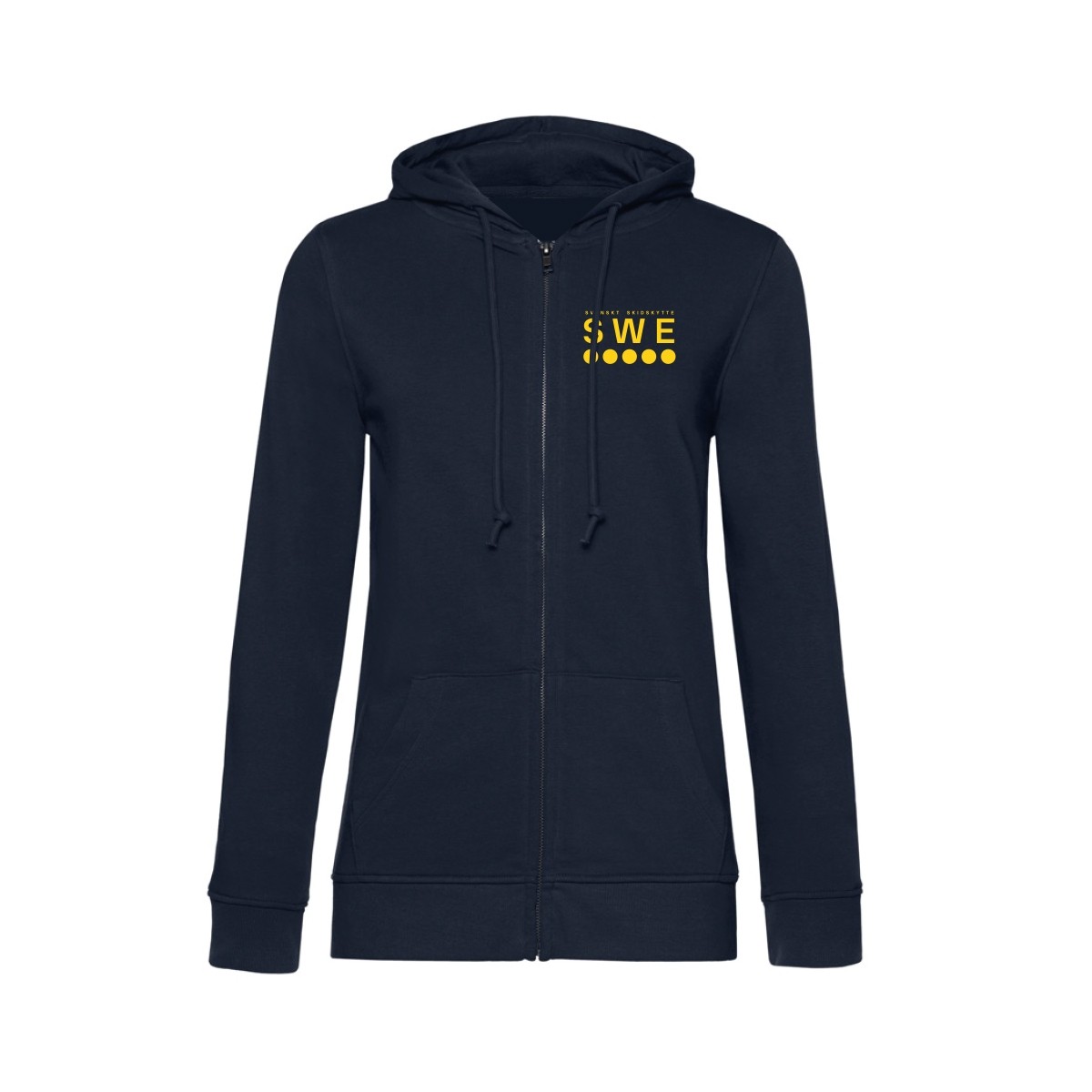 Zip Hood Svenskt Skidkytte Dam Navy
