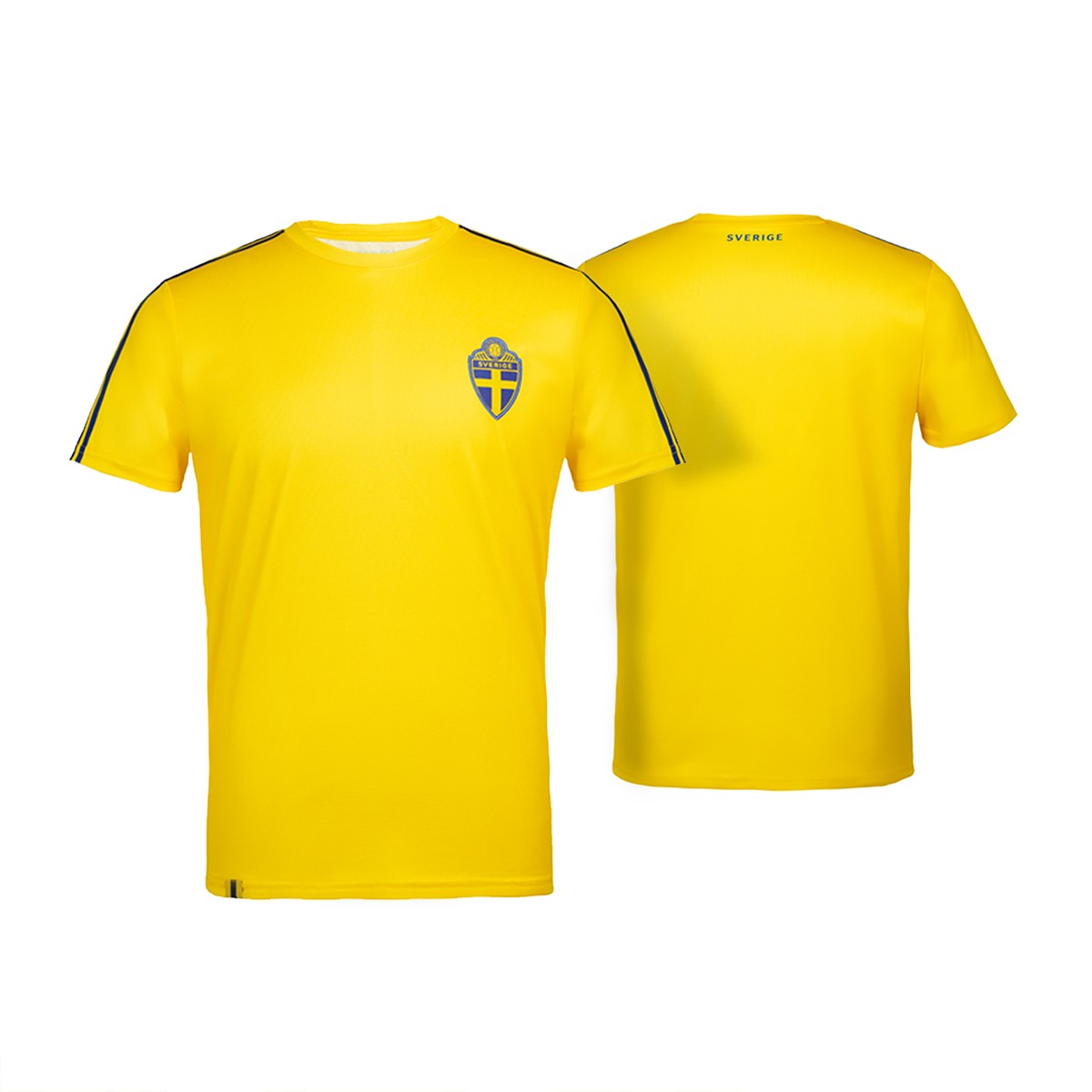 T-shirt Funktion Gul Barn 