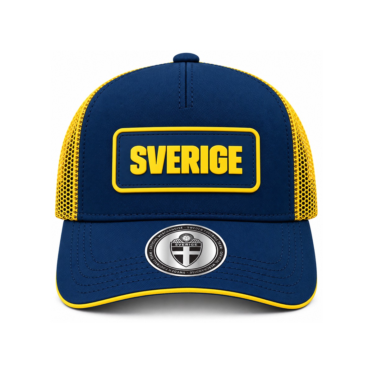 Trucker Keps Sverige gummitryck