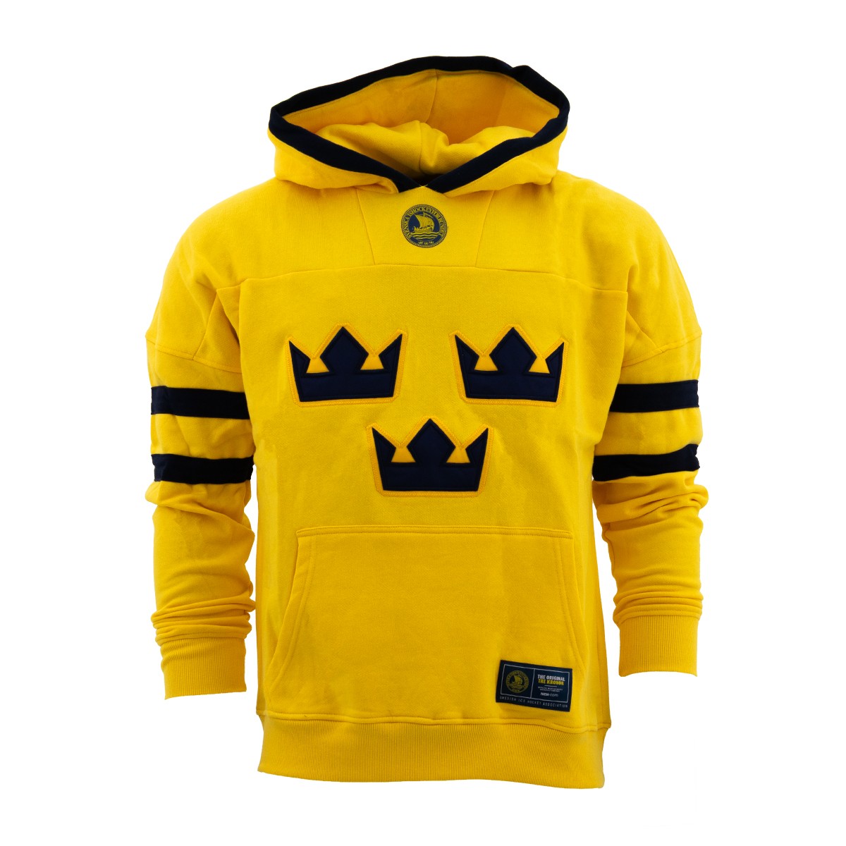 Pond Hockey Hoodie Tre Kronor Yellow 