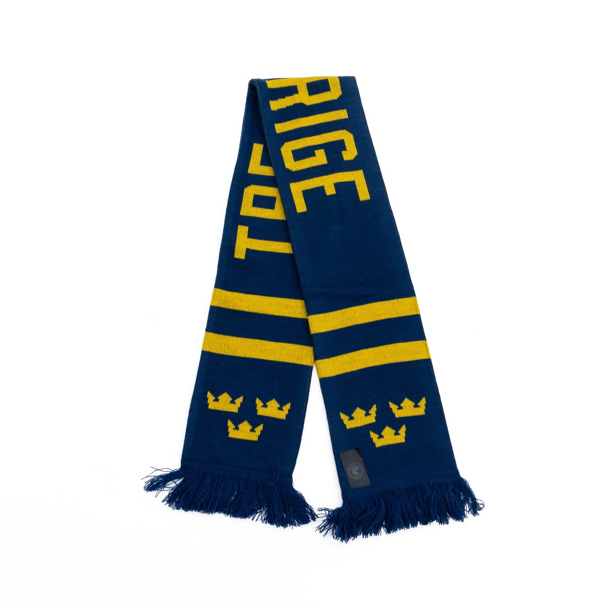 Scarf Tre Kronor Two Stripe Navy