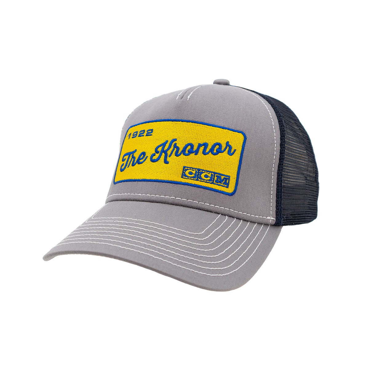CCM Throwback Trucker Cap Tre Kronor Navy