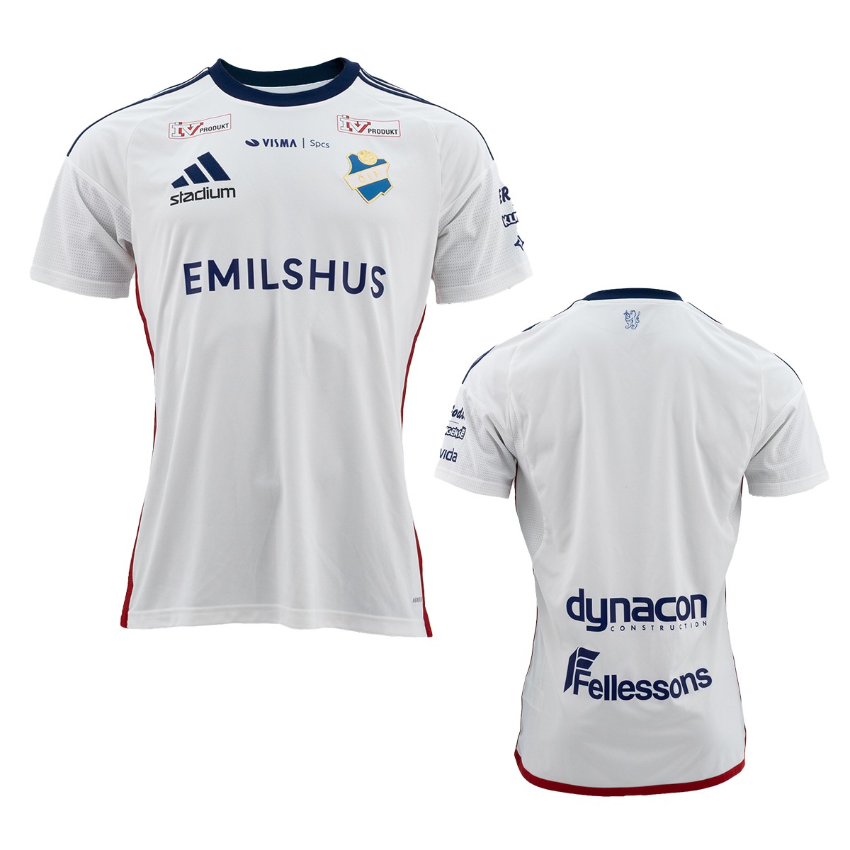 Matchtröja Borta 2025 Vit