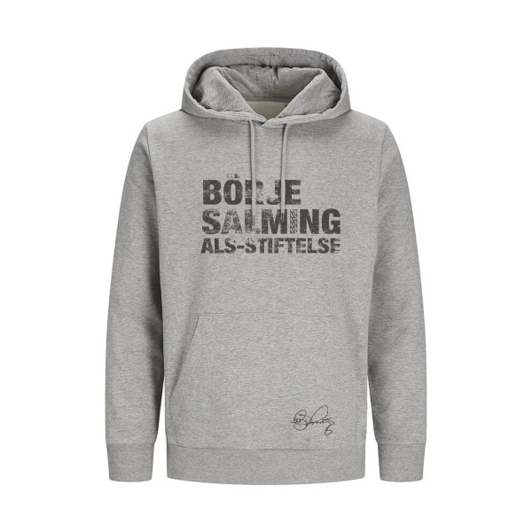Hoodtröja Unisex Gråmelerad