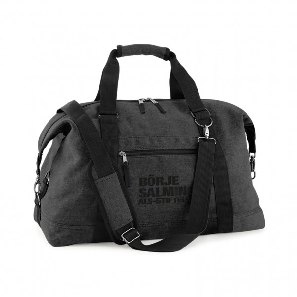 Weekendbag Svartmelerad