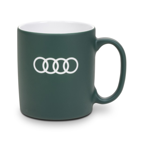 Audi mug, grey-green