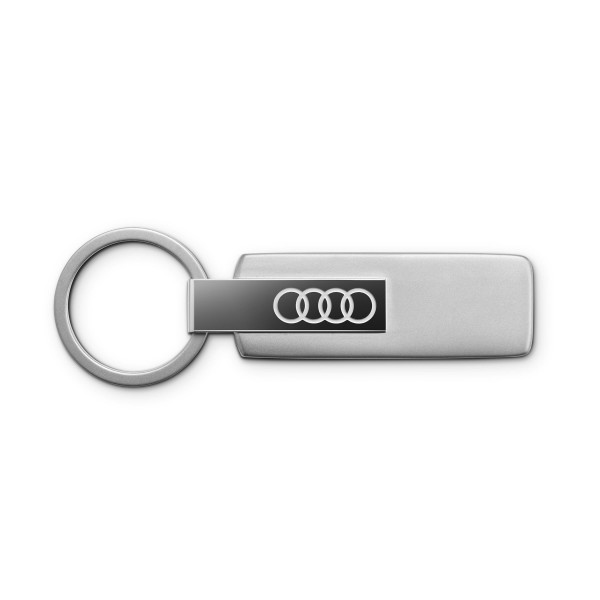 Audi Key ring, stainless steel, silver