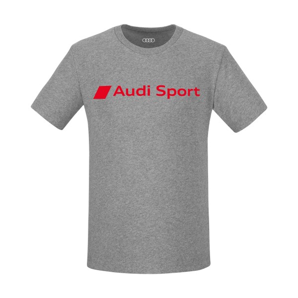 Audi Sport T-Shirt Men, Grey melange
