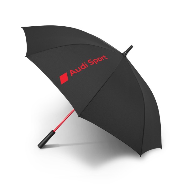 Audi Sport umbrella, black/red, big 12-pack