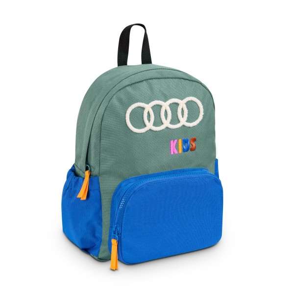 Audi backpack, kids, blue-green
