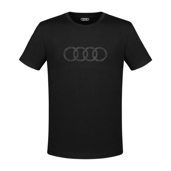 Audi T-Shirt rings men black