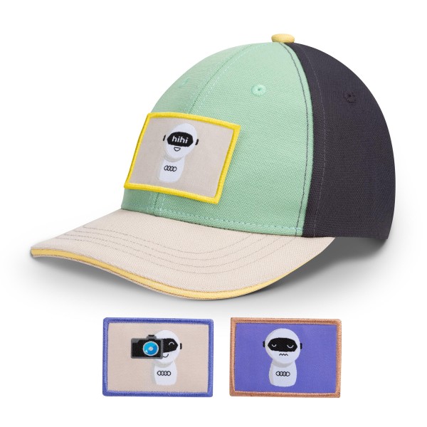 Audi Cap Kids Green/Grey