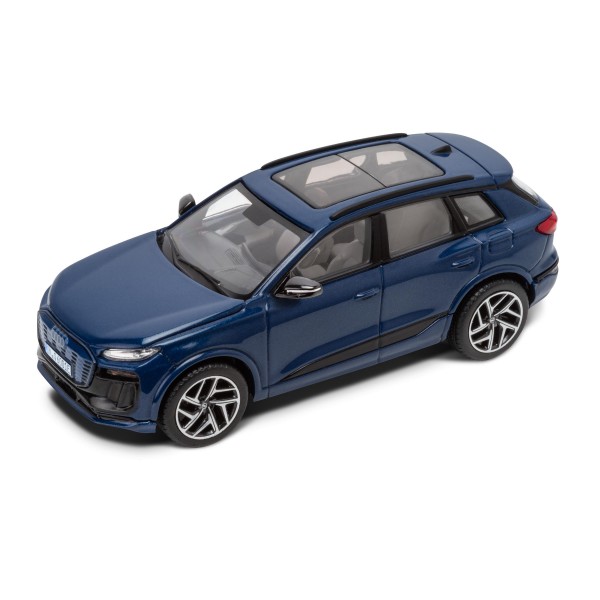 Audi Q6 e-tron Ascari blue, 1:43