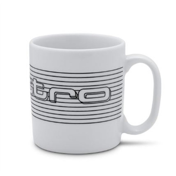 Mug, quattro Vit/White